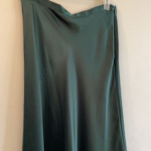 Gianni Bini Midi Satin Skirt